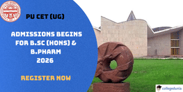 PU CET UG 2026 Registrations Begins for BSc Hons BPharm